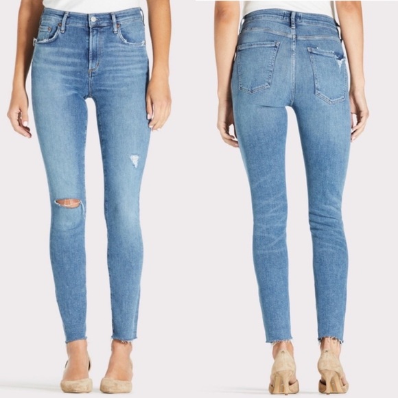 Agolde Revolve Sophie Ankle Skinny Jean in Pentacle size 25 - Picture 2 of 10